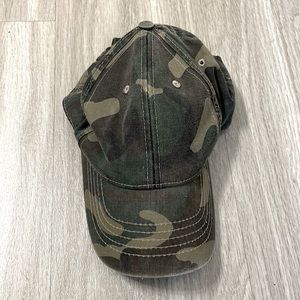 Camo hat one size